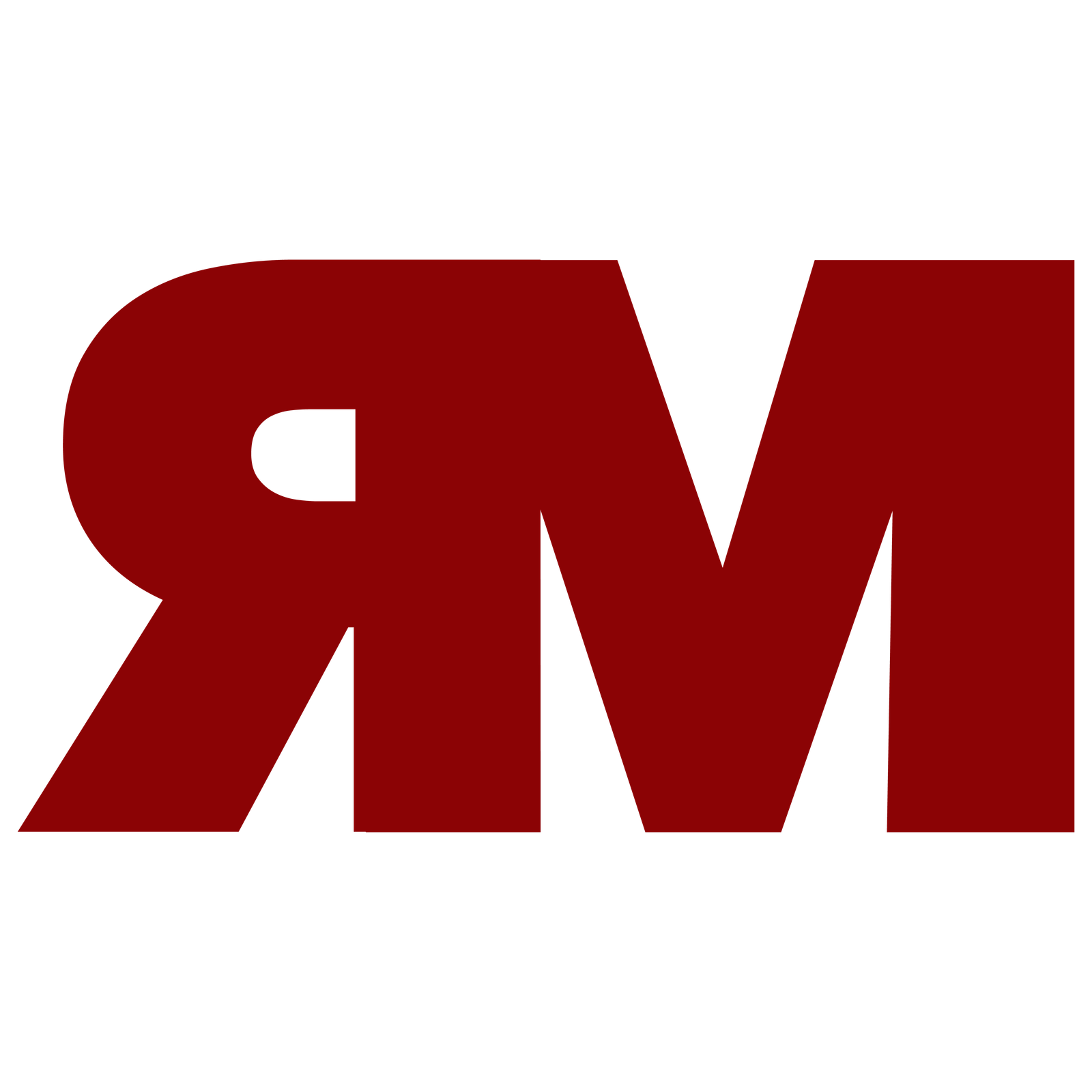 Red Massive monogram